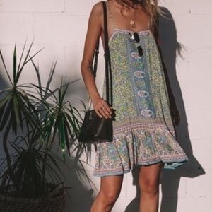 Spell & The Gypsy Jasmine Strappy Mini Dress